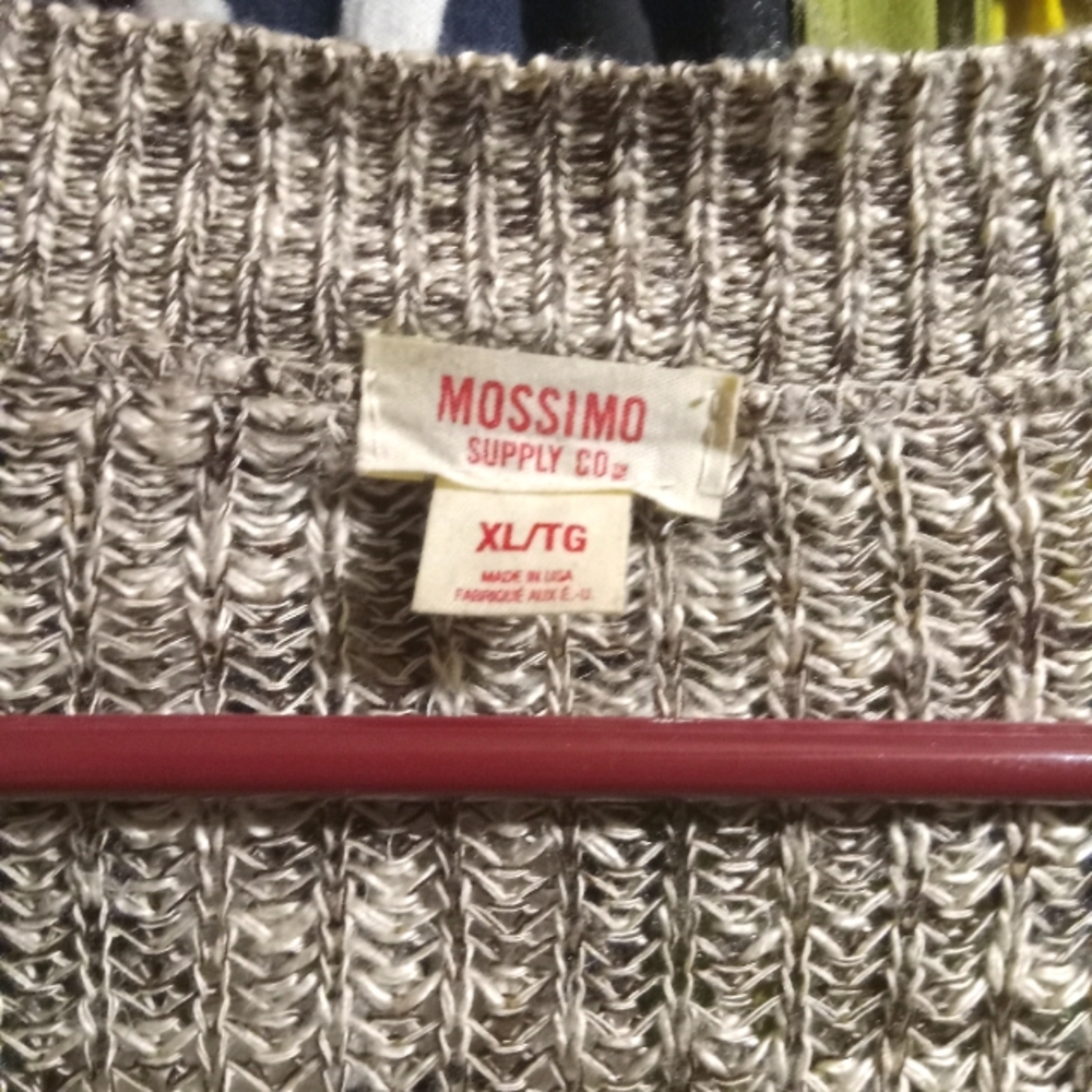 MASSINO Supply Co Open Face Knit Cardigan